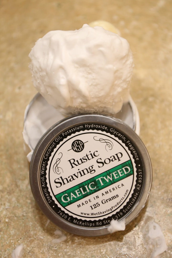Five Steps to Make a Super Lather with WSP's Rustic Soap