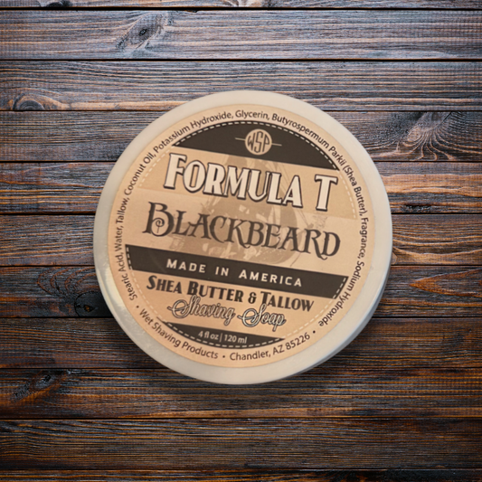 Formula T Shaving Soap - Shea Butter & Tallow - 4 Fl oz in Jar