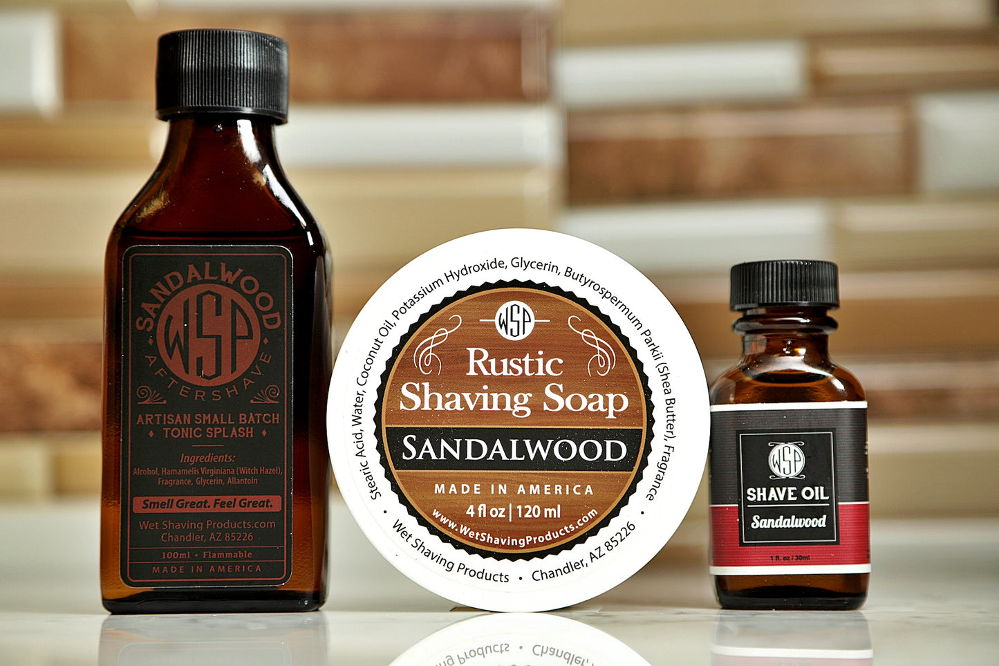 Kit: Fragrance = Pre Shave, Soap, & Aftershave