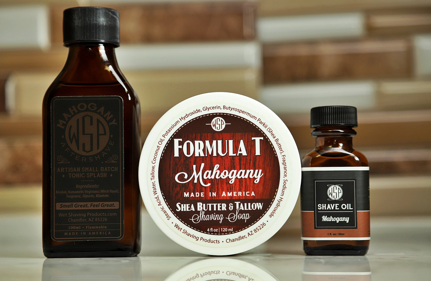 Kit: Fragrance = Pre Shave, Soap, & Aftershave
