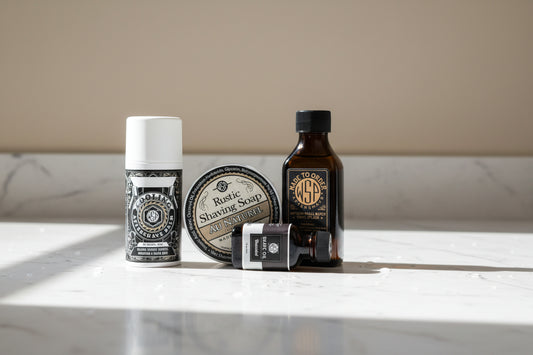 Au Naturel (Unscented) Rustic Shaving Soap – Vegan, Natural & Ultra-Slick Lather