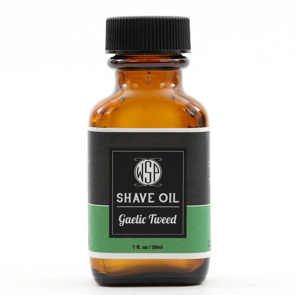 Gaelic Tweed Ultra-Glide Pre-Shave Oil – Non-Greasy & Brush Safe – 1 oz