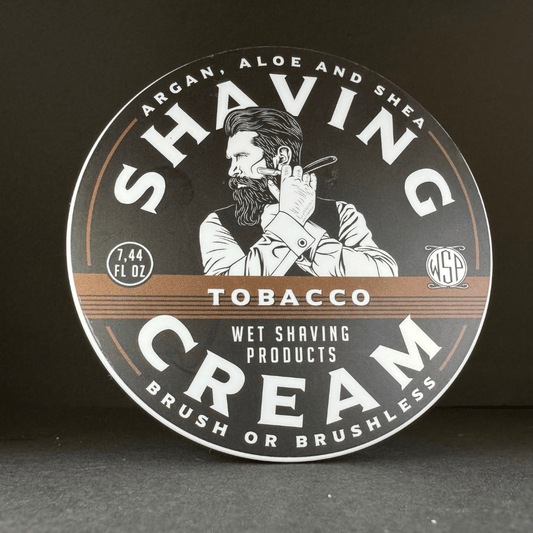 WSP Artisan Traditional Shaving Cream - Natural, Moisturizing & Thick Lather Tobacco