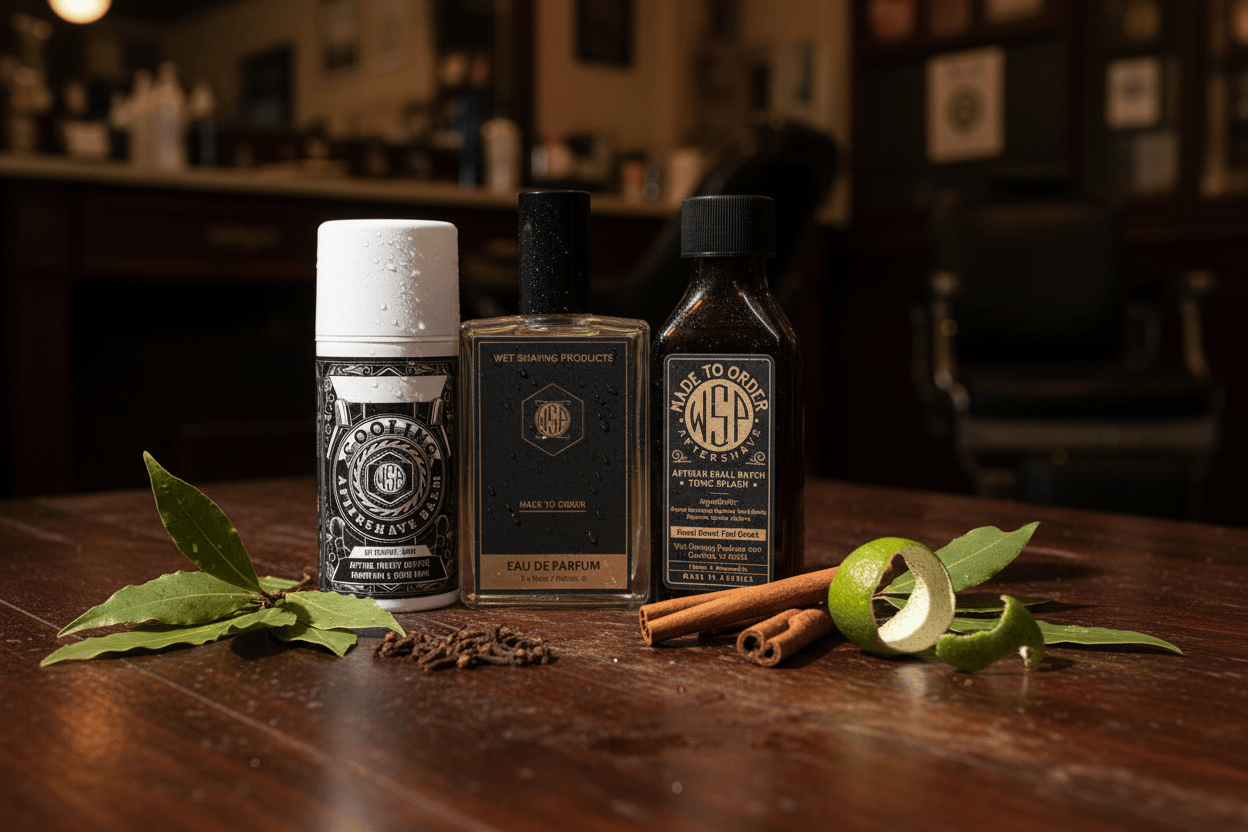 WSP Bay Rum Aftershave Splash | The Authentic Classic The Full Loadout (Splash + Balm + EdP)