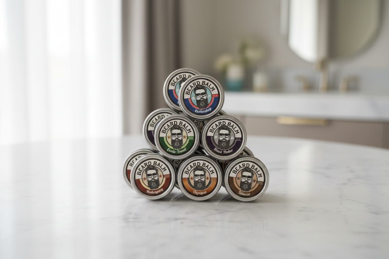 WSP Beard Balm Variety Pack The Double Tap (12x 1 oz Tins)