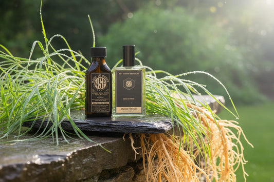 WSP Fresh Vetiver Eau de Parfum | Limited Edition Summer Cologne The Scent Stack: 100ml Spray + Aftershave Splash