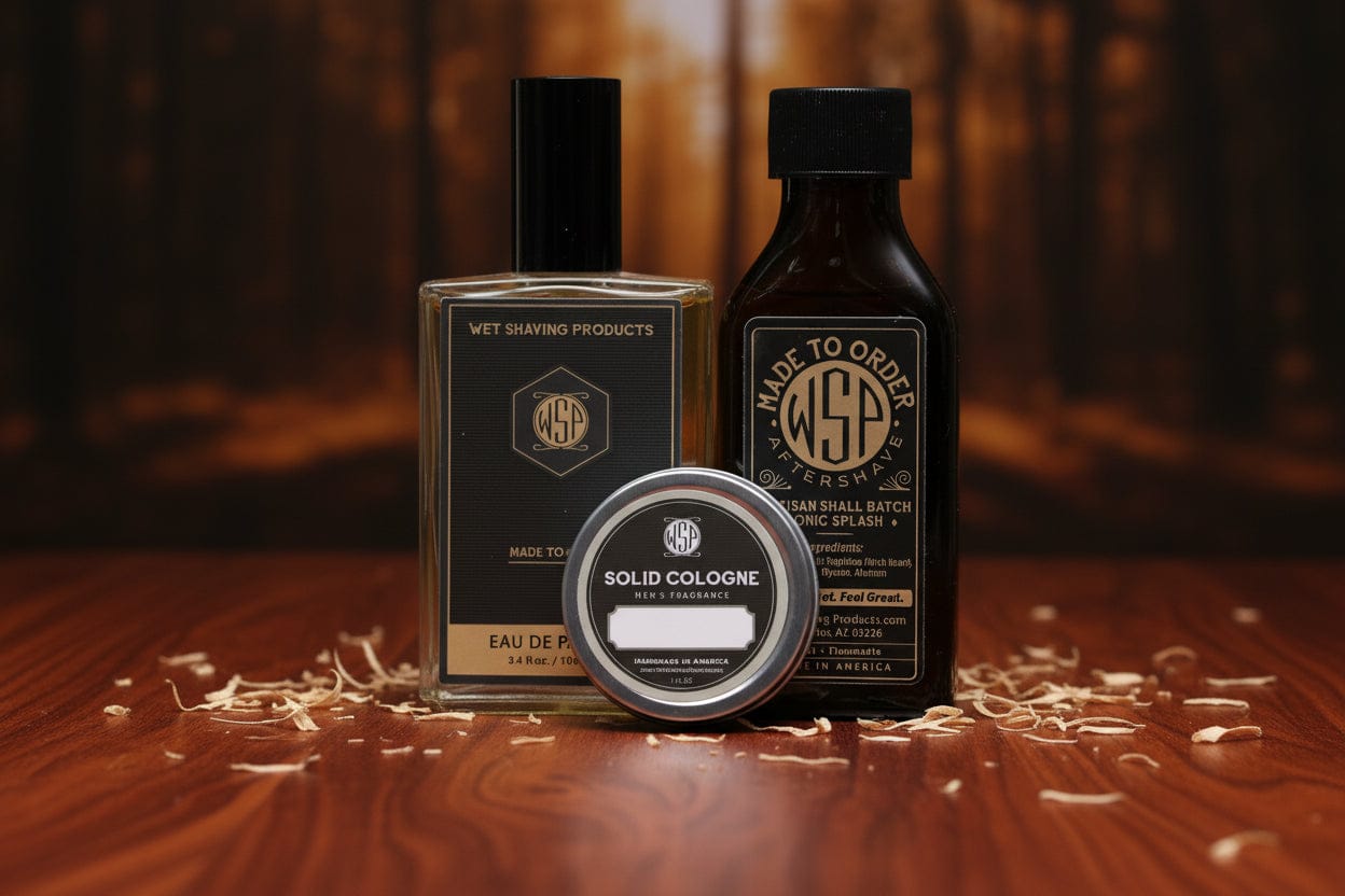 WSP Mahogany Eau de Parfum | Deep, Spicy & Woody The Master Collection: 100ml + Aftershave + Solid Cologne