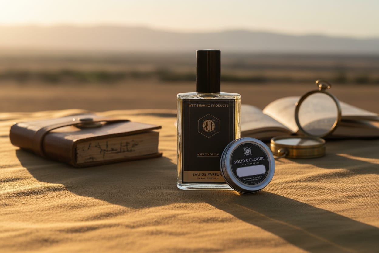 WSP Modern Atmospherics – Eau de Parfum Black Orchid / 100ml Spray + Solid Cologne - The Texture Kit