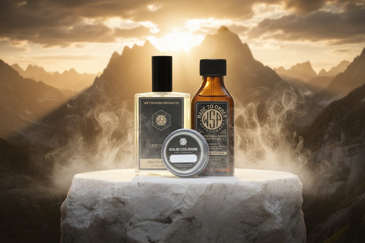 WSP Olympus Eau de Parfum | Smoky, Fruity & Powerful The Master Collection: 100ml + Aftershave + Solid Cologne