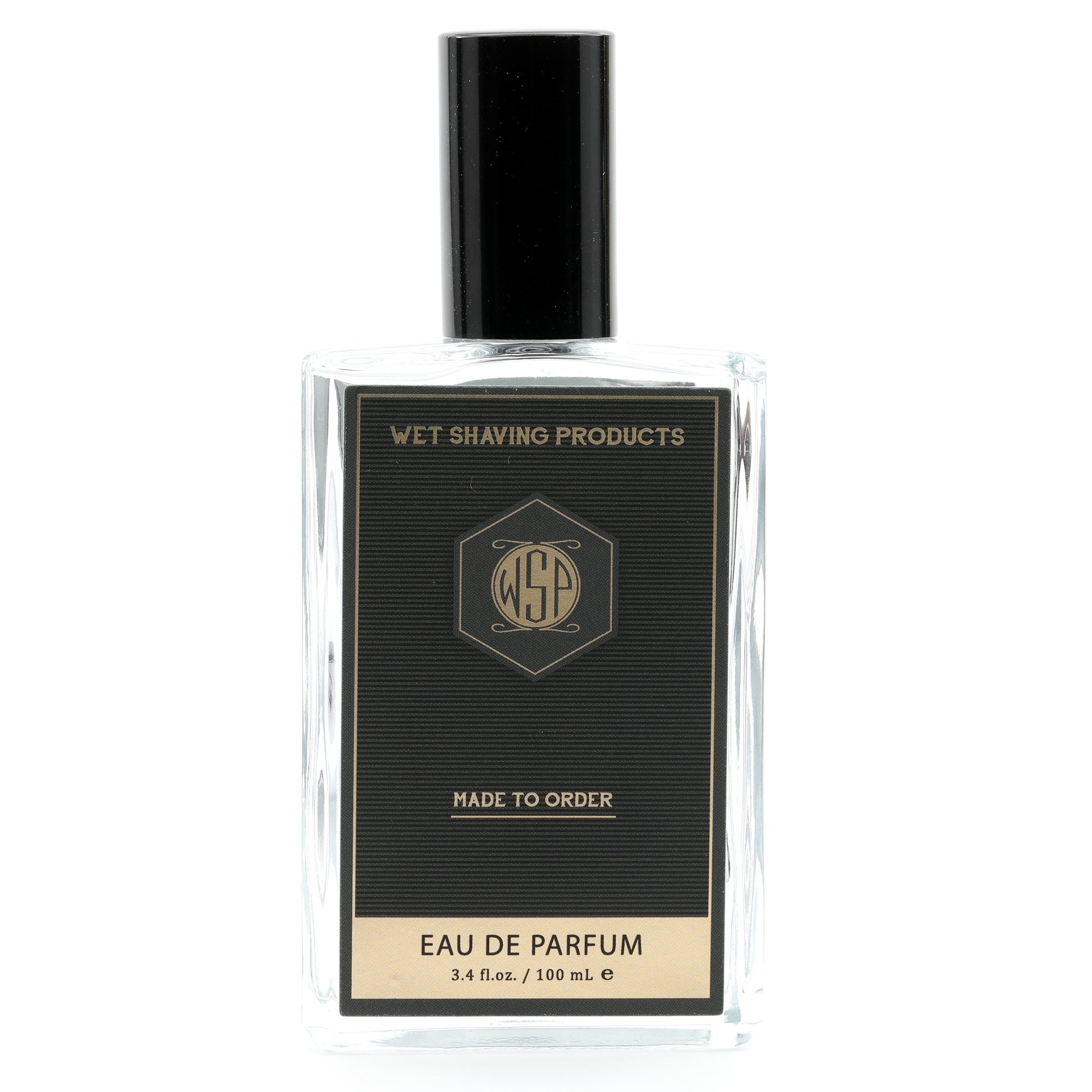 clear cologne bottle