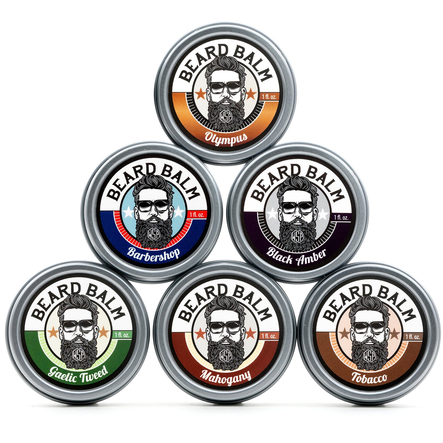 Beard Balm, Leave in Conditioner, Natural & Vegetarian - 1 oz Travel Size