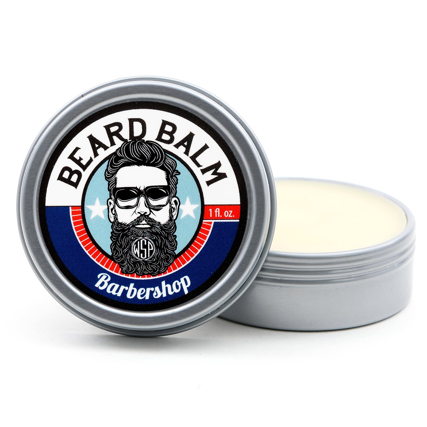 Beard Balm, Leave in Conditioner, Natural & Vegetarian - 1 oz Travel Size