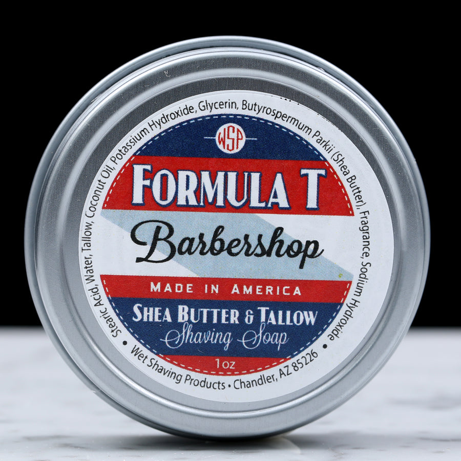 Formula T Shaving Soap - 1 oz Sample/Travel size = Final Sale