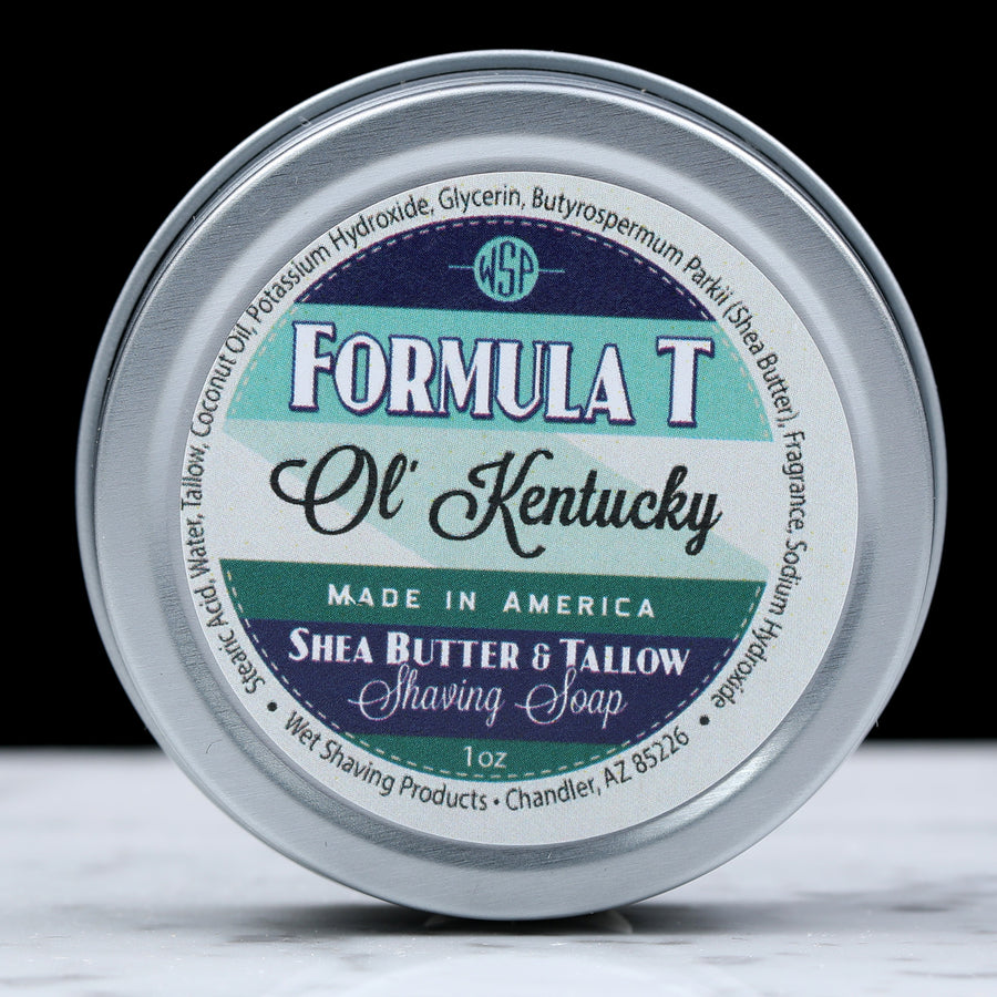 Formula T Shaving Soap - 1 oz Sample/Travel size = Final Sale