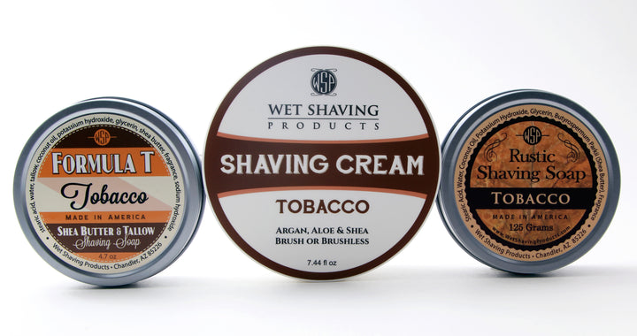Rustic vs. Formula T vs. Shaving Cream
