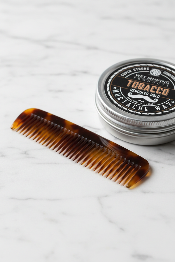 Mustache Wax – Regular & Strong Hold for Control & Shape