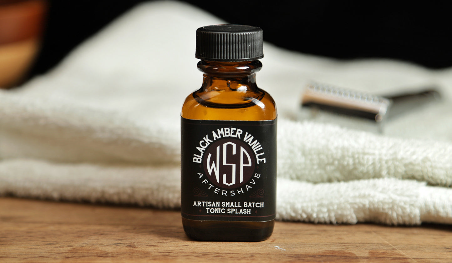 7-Scent Aftershave Sampler Set – Travel Ready Cologne Splash Kit - Small Batch Skin Tonic