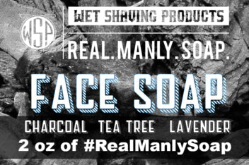 Castile Face Soap Bar - Formulated for Dry or Problem Skin - Vegan & All Natural - 2 oz Travel Size