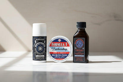 Barbershop Formula T Shaving Soap – Tallow & Shea Butter – Artisan Lather