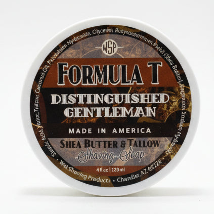 Distinguished Gentleman Shaving Soap – Formula T Tallow – Limited Edition