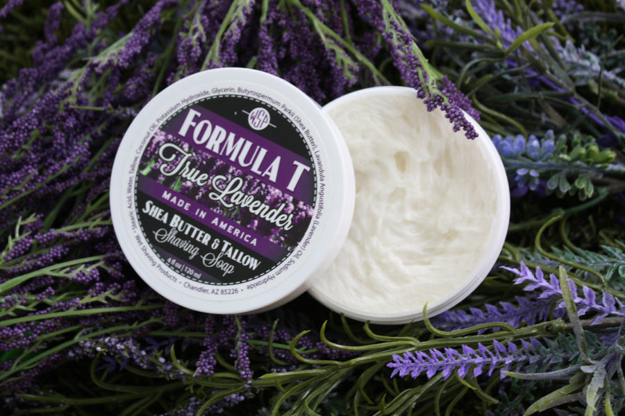 Formula T Shaving Soap - Shea Butter & Tallow - 4 Fl oz in Jar
