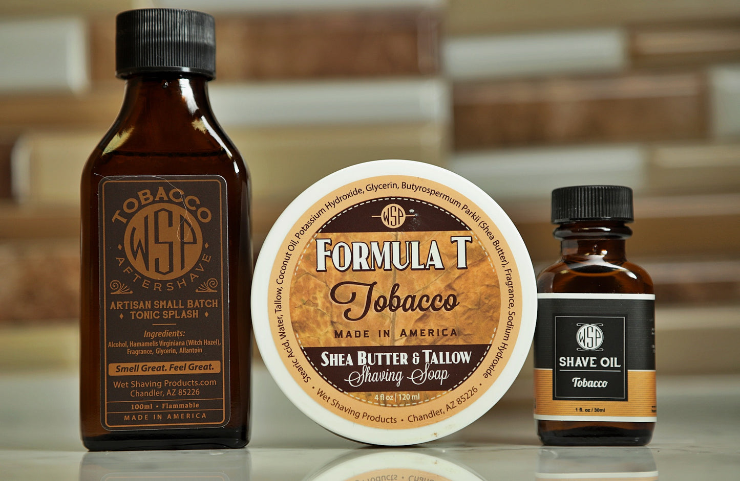 Kit: Fragrance = Pre Shave, Soap, & Aftershave