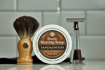 The Ultimate Beginner's Wet Shaving Kit – Safety Razor, Black Badger Brush & Soap Set