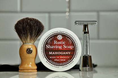 The Ultimate Beginner's Wet Shaving Kit – Safety Razor, Black Badger Brush & Soap Set