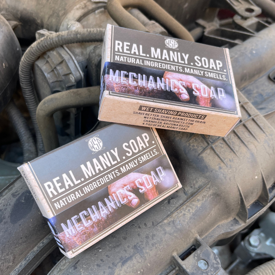 Mechanic's Soap Bar 100% Natural & Vegan 4.5 oz