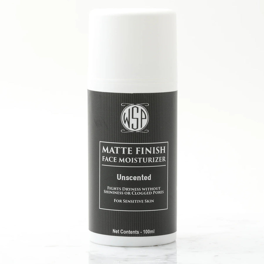 Matte Finish Unscented Face Lotion for Men by WSP – Ideal for Sensitive Skin.