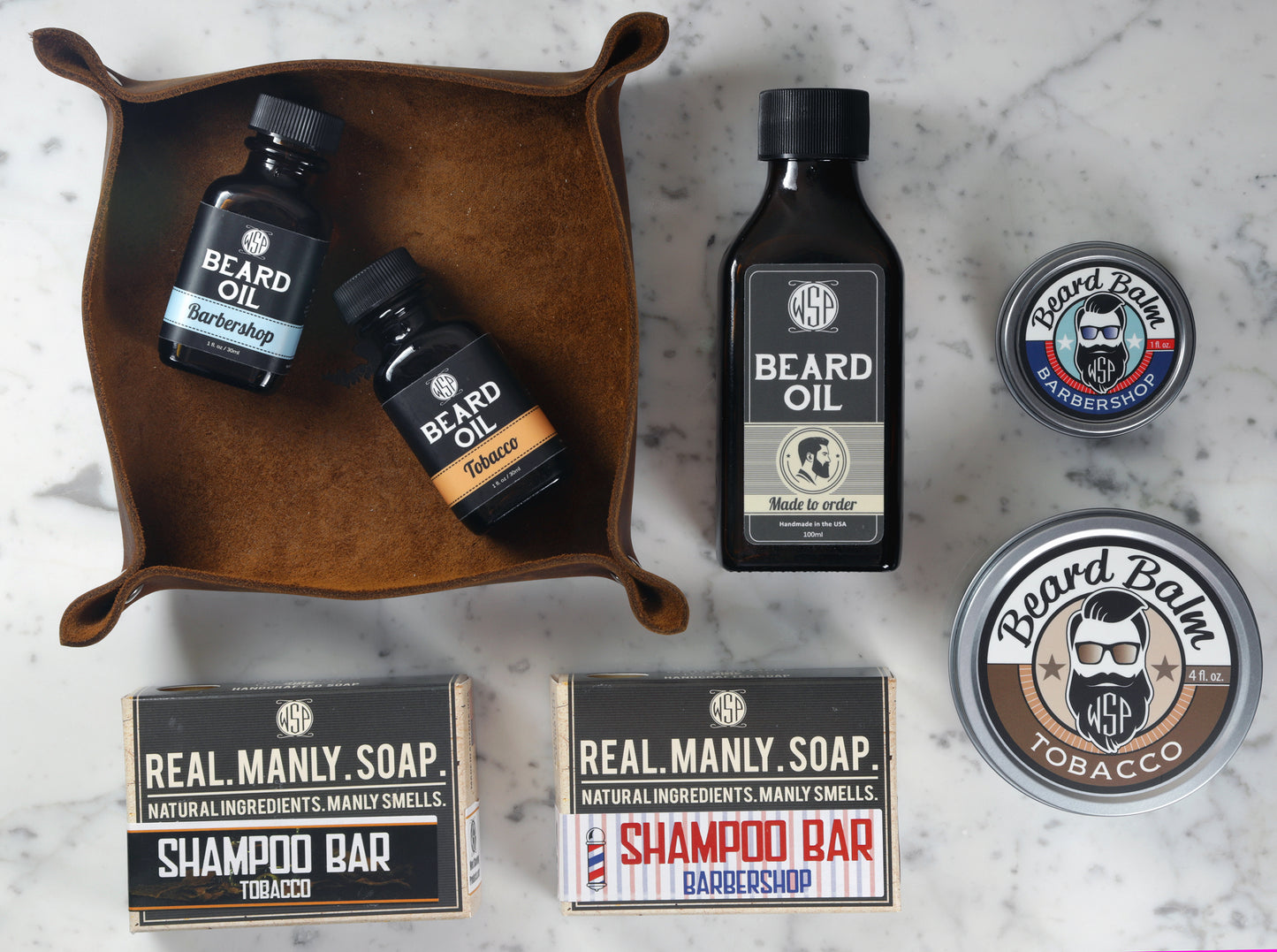 Black Amber Vanilla Artisan Beard Balm – Leave-In Conditioner & Light Hold – Natural Formula