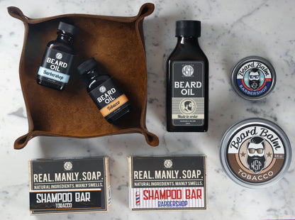 Black Amber Vanilla Artisan Beard Balm – Leave-In Conditioner & Light Hold – Natural Formula