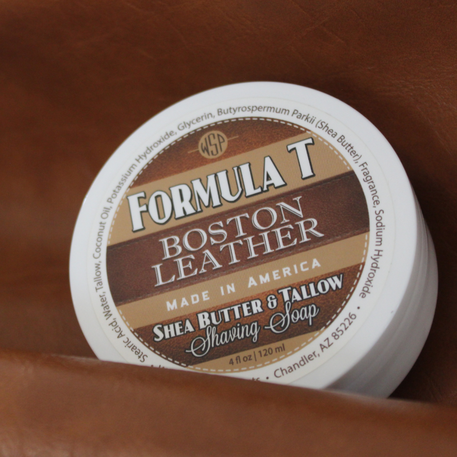 Formula T Shaving Soap - Shea Butter & Tallow - 4 Fl oz in Jar