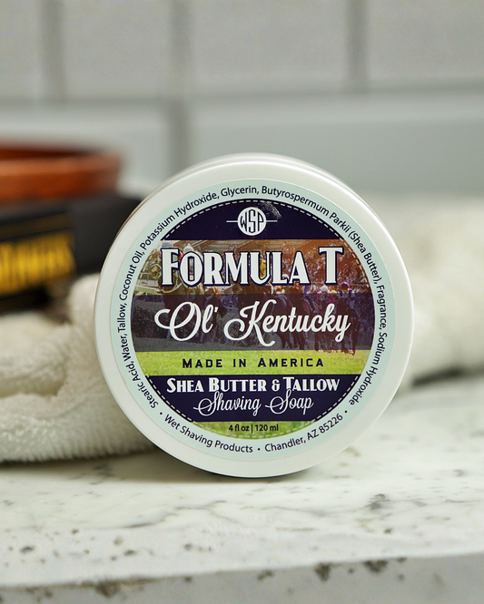 Ol' Kentucky Formula T Shaving Soap – Tallow & Shea – Limited Edition