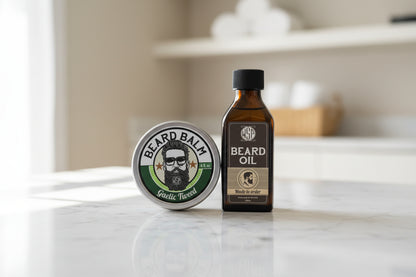 Gaelic Tweed Artisan Beard Balm – Leave-In Conditioner & Light Hold – Natural Formula