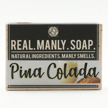 FINAL SALE Limited Edition (PINA COLADA) Castile Hand & Body Soap Bar 4.5 oz Vegan Natural Ingredients