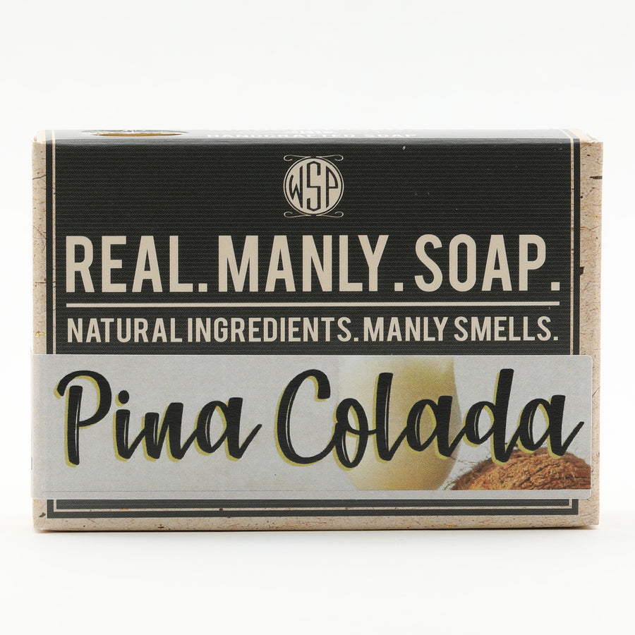 FINAL SALE Pina Colada, Limited Edition, Castile Hand & Body Soap Bar, Vegan Natural Ingredients, 4.5 oz