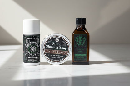 Gaelic Tweed Cooling Aftershave Balm – Non-Greasy & Mentholated