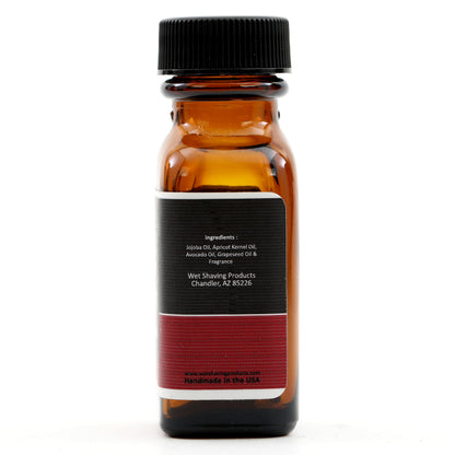 Sandalwood Ultra-Glide Pre-Shave Oil – Non-Greasy & Brush Safe – 1 oz