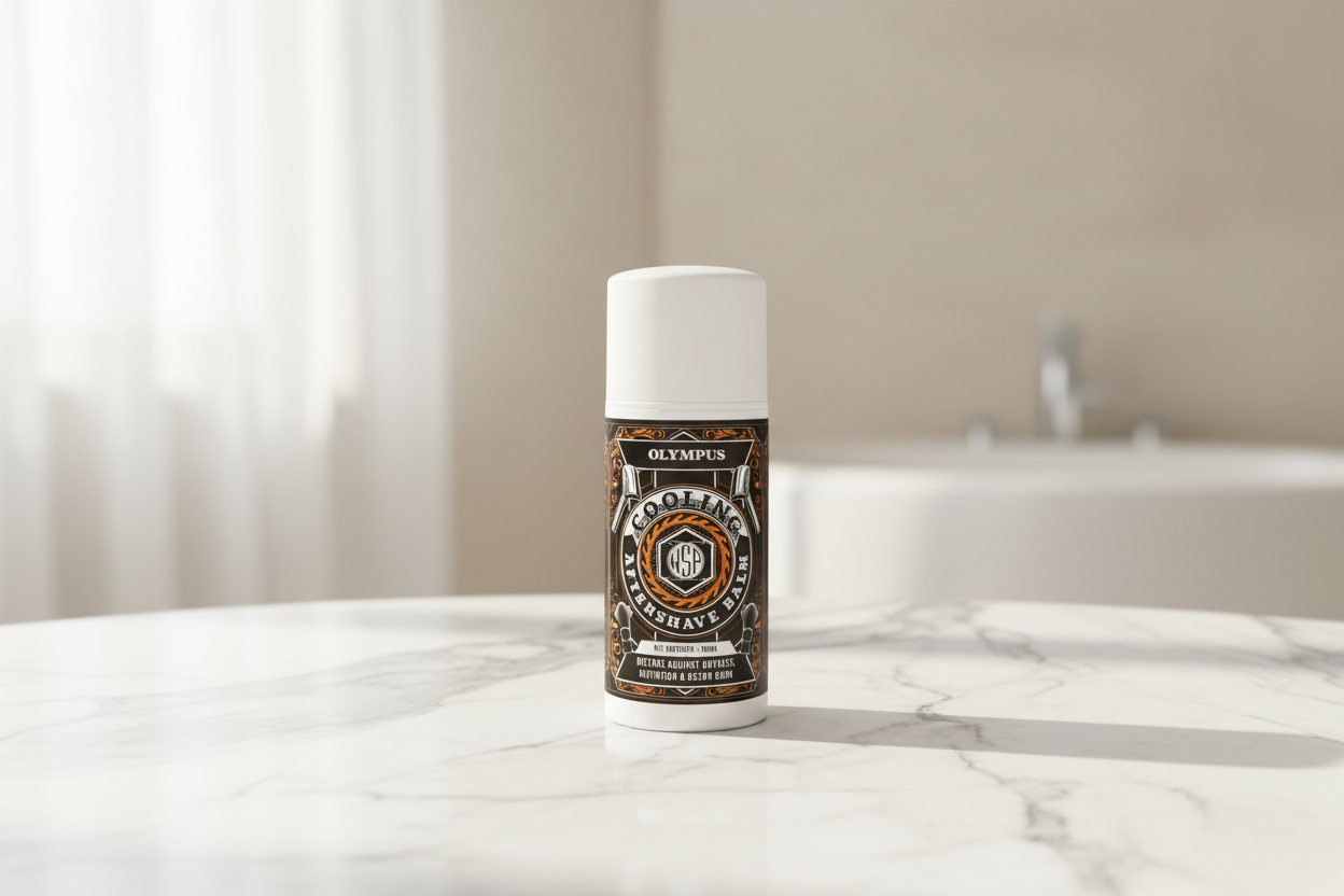 Olympus Cooling Aftershave Balm – Non-Greasy & Mentholated