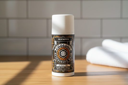 Olympus Cooling Aftershave Balm – Non-Greasy & Mentholated