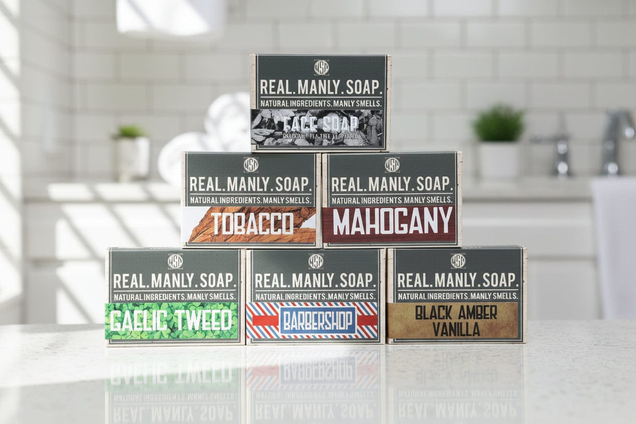 WSP Artisan Bar Soap Variety Packs – Body, Face & Shampoo – Bulk Savings The Face & Body Loadout (5 Body + 1 Face)
