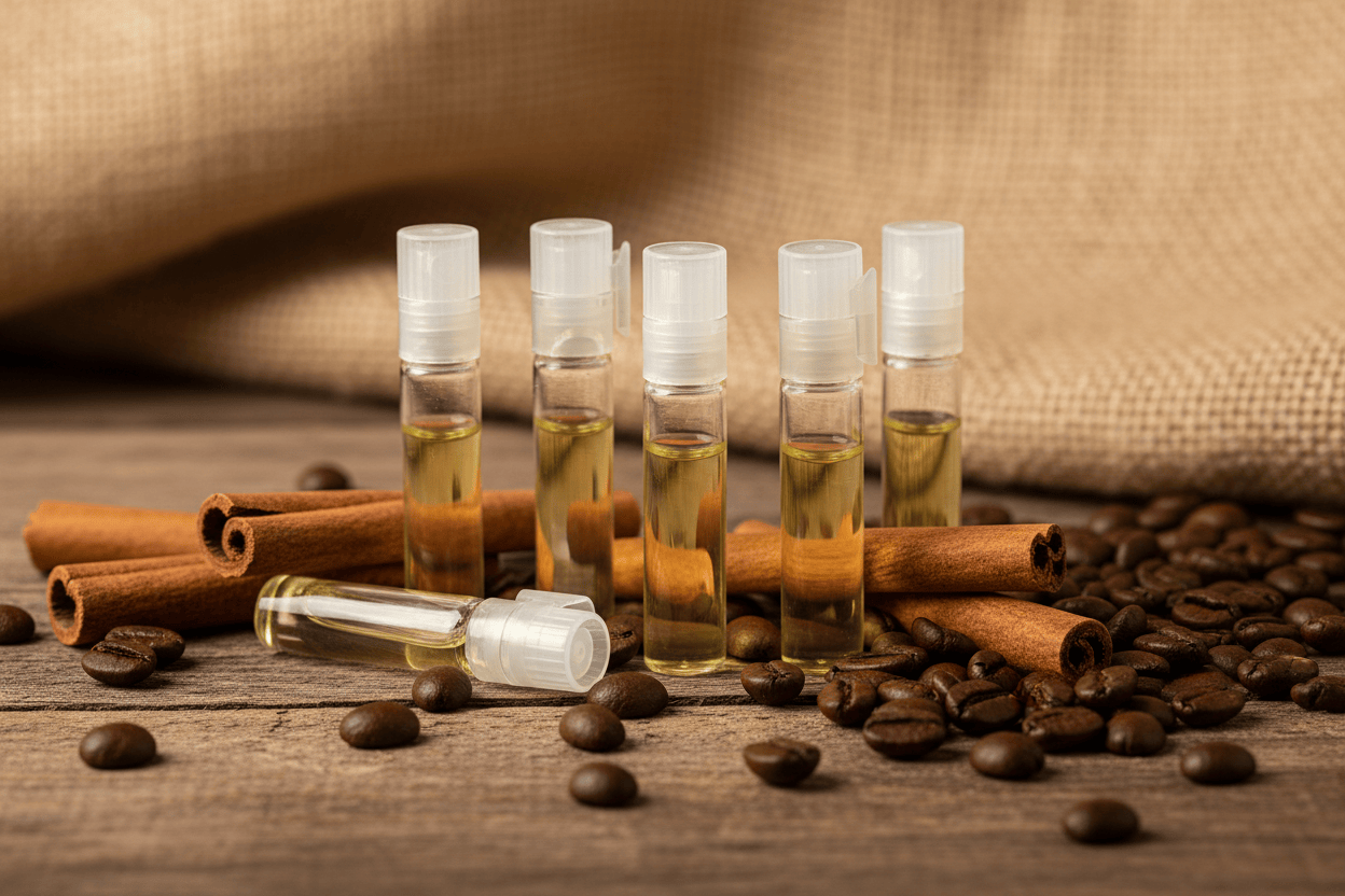 WSP Artisan Fragrance Discovery Flights – 1ml Eau de Parfum Samples Gourmand & Comfort
