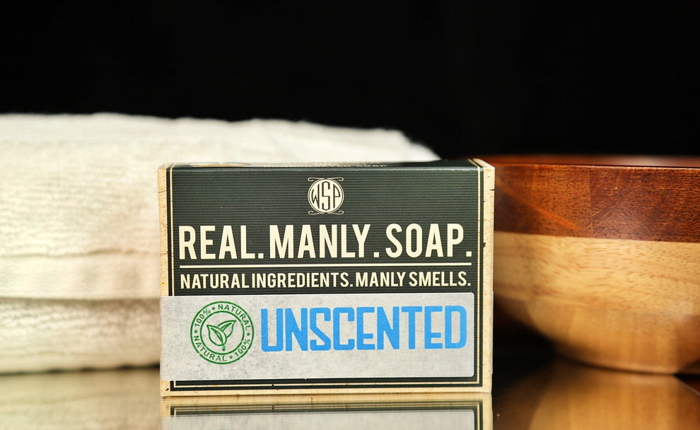 Au Naturel Bar Soap | Unscented Hand & Body Soap | WSP – Wet Shaving ...