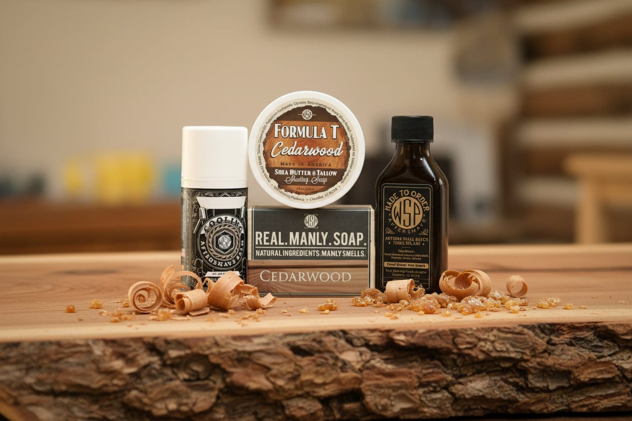 WSP Bar Soap: Cedarwood (The Blend) | Hand & Body Wash