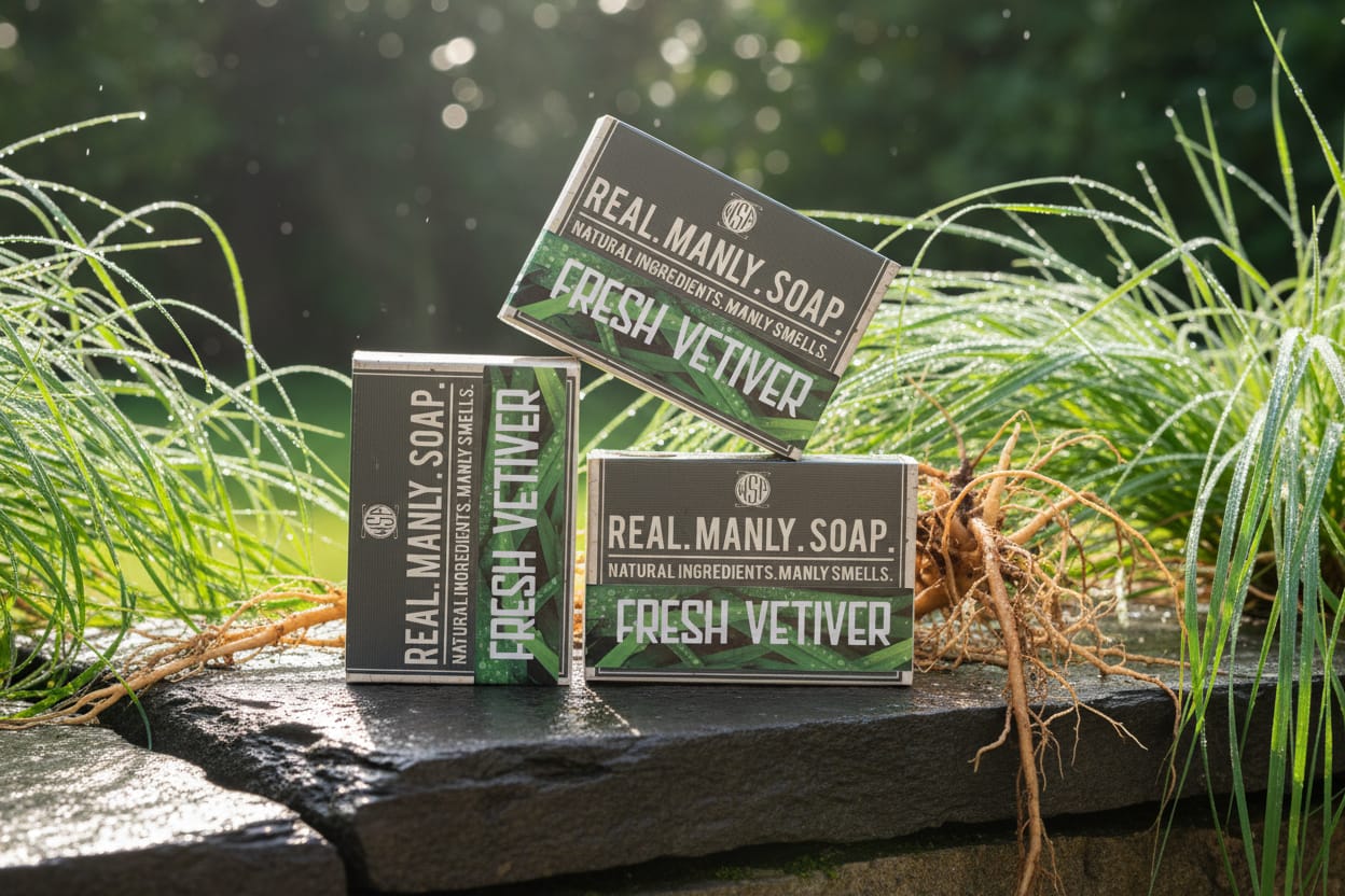 WSP Bar Soap: Fresh Vetiver (Limited Edition) | Hand & Body Wash