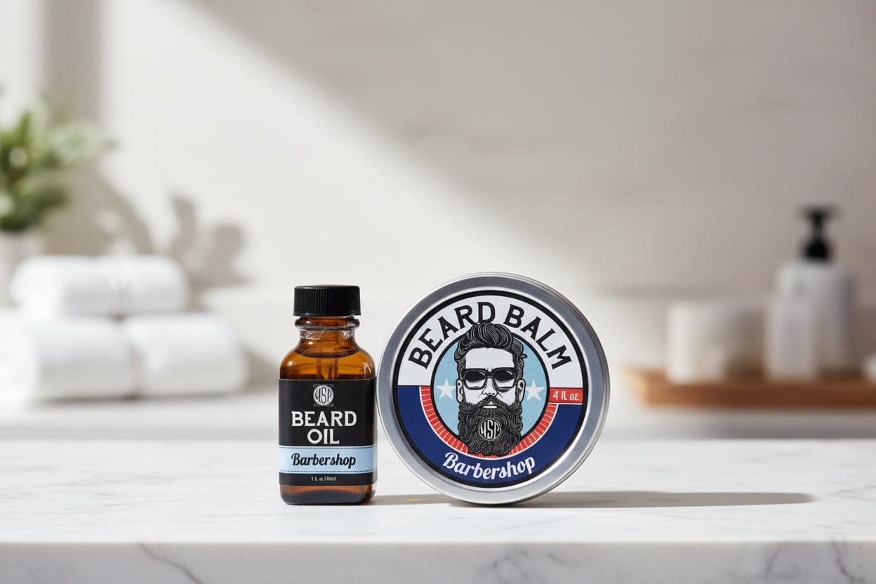 WSP Barbershop Artisan Beard Balm – Leave-In Conditioner & Light Hold – Natural Formula