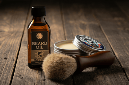 WSP Barbershop Artisan Beard Oil – Dry-Finish Formula – Conditioner & Softener