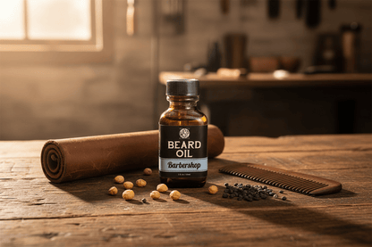 WSP Barbershop Artisan Beard Oil – Dry-Finish Formula – Conditioner & Softener
