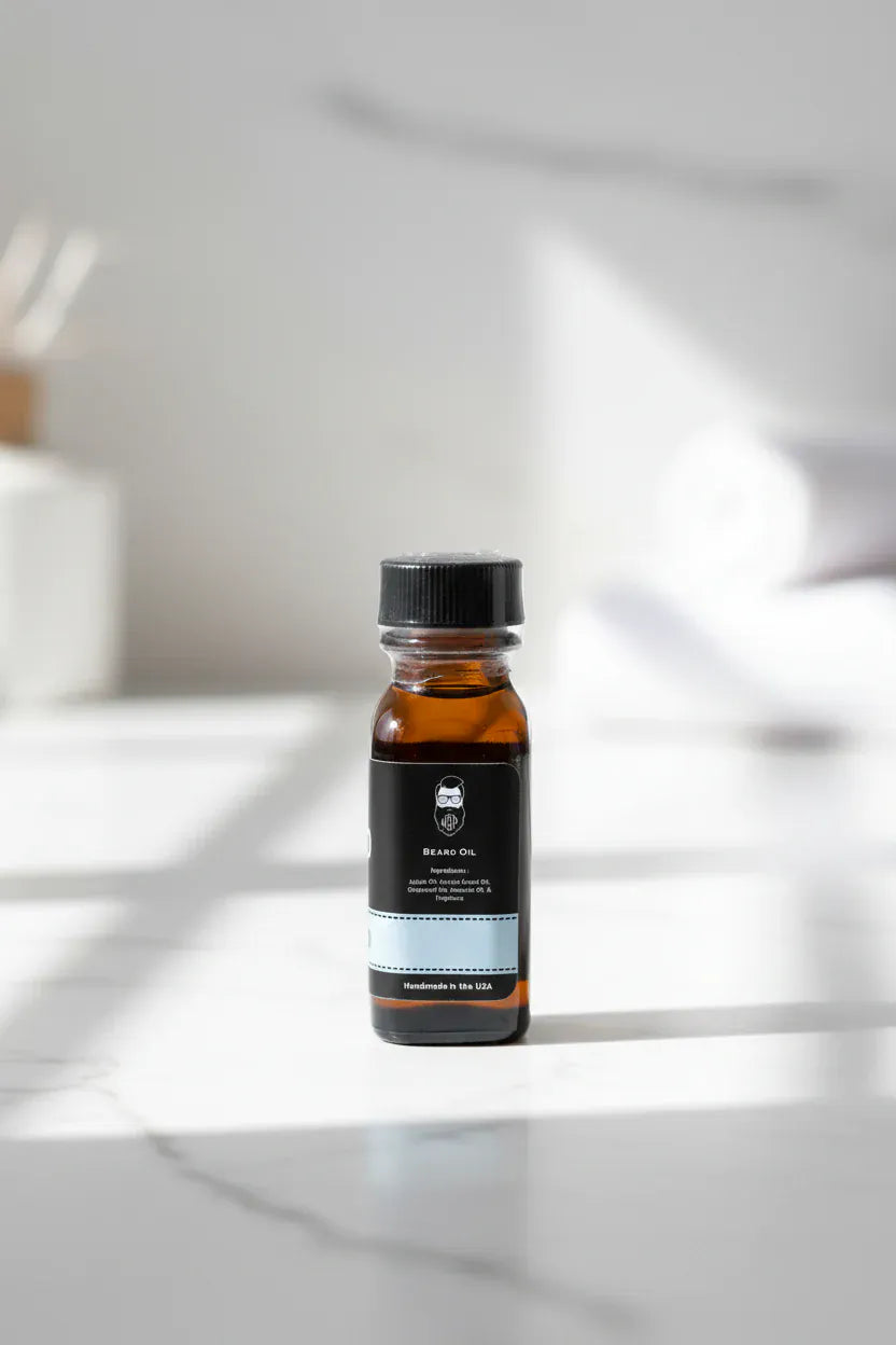 WSP Barbershop Artisan Beard Oil – Dry-Finish Formula – Conditioner & Softener
